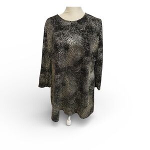 Laura Ashley size XL tonic top blouse